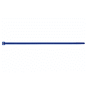 Boite de 100 collier de serrage - Couleurs Bleu image