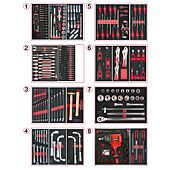 Composition d'outils PL 8 tiroirs pour servante, 354 piÃ¨ces image