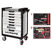 Servantes ULTIMATE 7 tiroirs équipées de 184 outils image