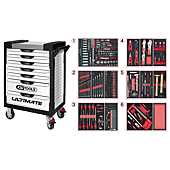 Servantes ULTIMATE 7 tiroirs équipées de 455 outils image