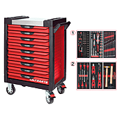 Servantes ULTIMATE 9 tiroirs équipées de 114 outils image