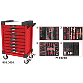 Servantes ULTIMATE 9 tiroirs équipées de 263 outils image