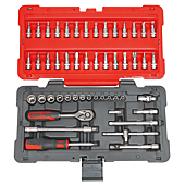 Coffret de douilles et accessoires ULTIMATE® 1/4'' 50 pièces image