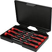 Coffret de tournevis électroniques Fente et PHILLIPS® image