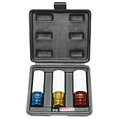 Jeux de douilles à chocs 6 pans pour jantes aluminium image