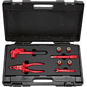 Coffret d'outils isolés pour véhicules électriques PSA - 8 pcs image