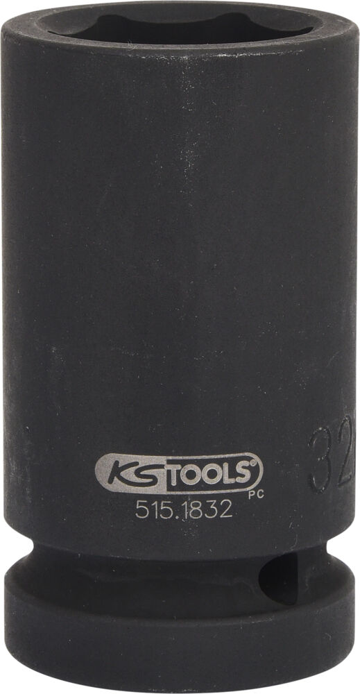 KS Tools 515.0971 Douille longue à chocs 12 pans 1/2 25 mm 