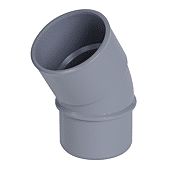Coude PVC Vidange 30° Mâle Femelle image