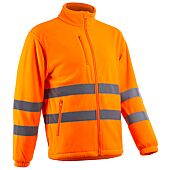 Veste de travail polaire haute visibilité RITTO - Orange FLuo image