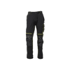 Pantalon de travail Stretch multipoches ATOM - Noir image 1