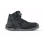 Chaussures de sécurité hautes LAND UK ESD S3 CI SRC - Noir image