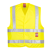 Gilet HV Résistant à la flamme Jaune image
