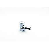Robinet lave-mains bec fixe - eau froide - Niagara - chrome image