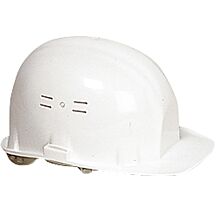Une visière de protection adaptable aux casques de chantier et casquettes