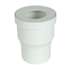 Pipe WC courte sortie droite - Ø100 image 0