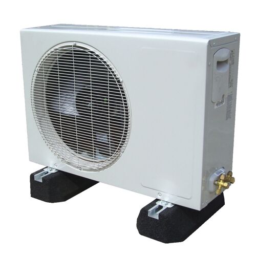 Support au sol climatisation - rubber foot + rail alu image