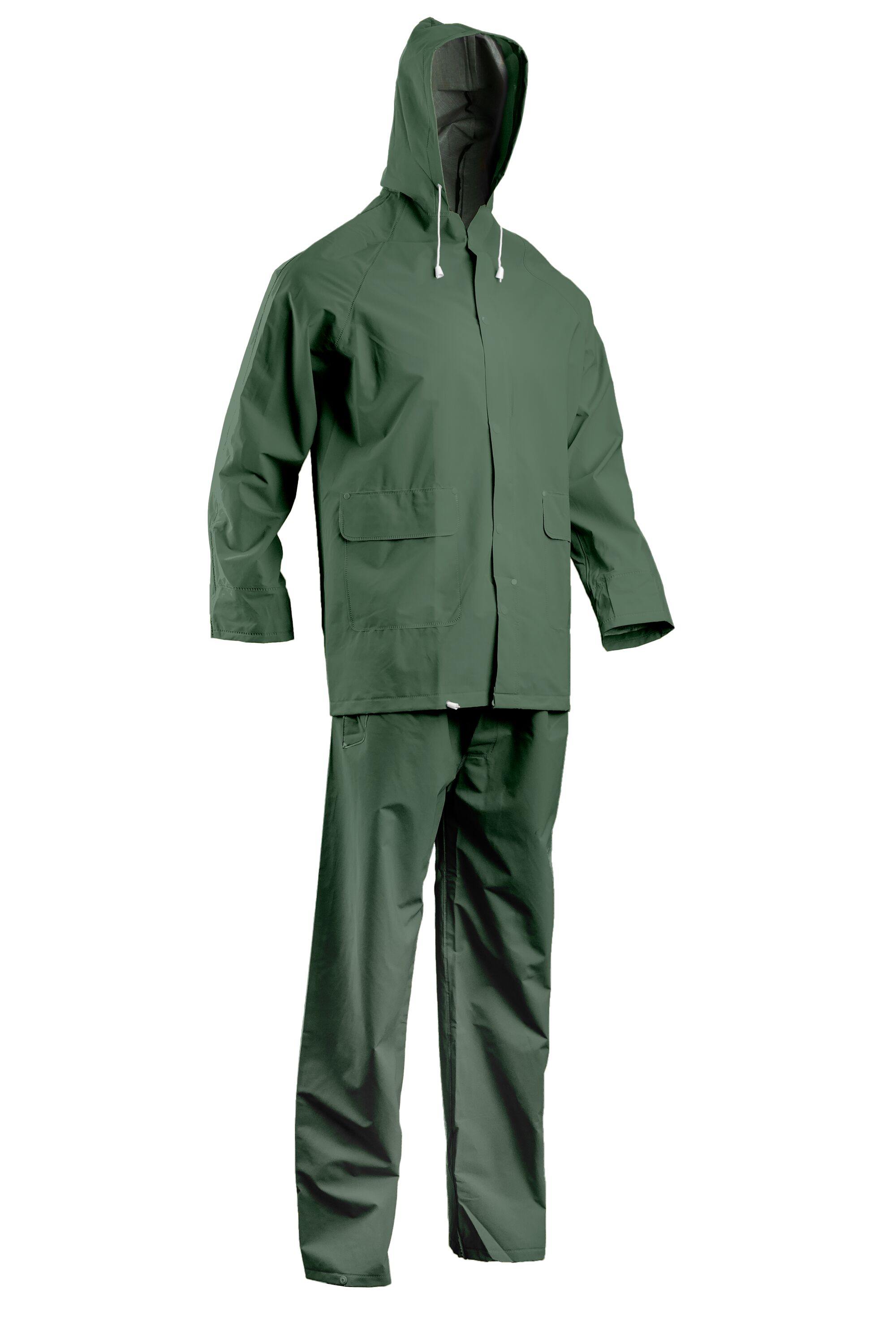 Pantalon imperméable en polyester enduit PVC avec coutures taille XS