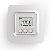 Thermostat d'ambiance radio programmable Ã  pile - Tybox 5100 image