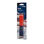 Blister 3 crayons de marquage DUO GIANT Bleu / Rouge image