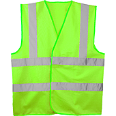 Lot de 50 - Gilet de travail d'été sans manche YARD - Vert FLuo image