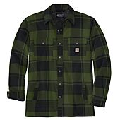 Chemise de travail à manches longues en coton flanelle SHERPA - Vert image