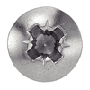 Vis à métaux tête fraisée bombée pozidrive - Inox A2 image 2