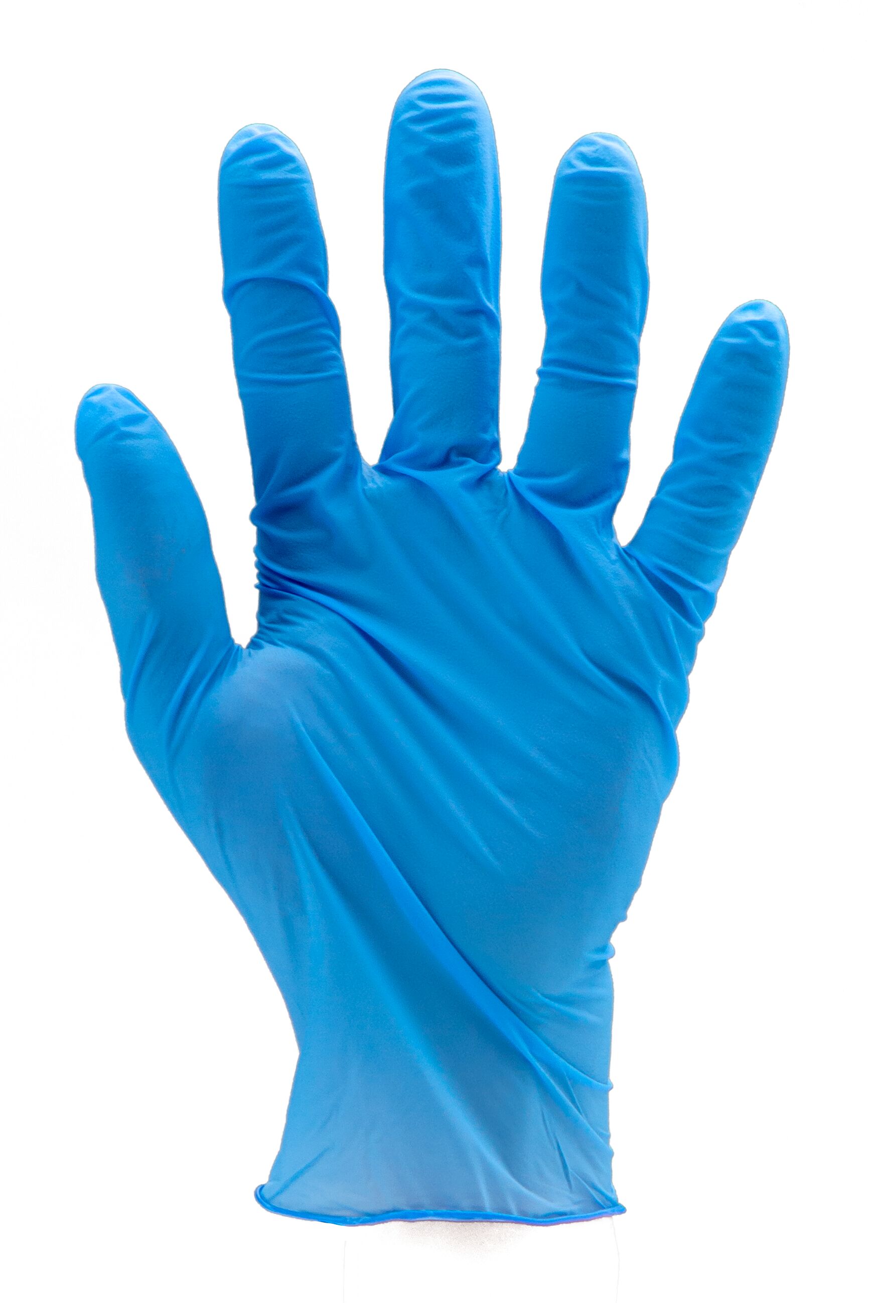 Gants jetables bleus ambidextres texturés 100% nitrile sans poudre 4 M –  Distribution Pro-Expert Inc.