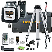 Kit de laser vert rotatif avec trépied Cubus G 210 S Set 150 cm BlackLine image