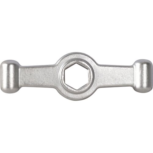 Raccord express laiton 41mm - Joint NBR - Cannelé à collerette image