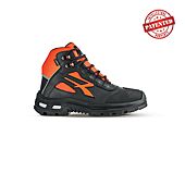 Chaussures de sécurité hautes SPIRIT S3 CI WR SRC - Noir/Orange image