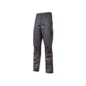 Pantalon de travail en coton stretch GUAPO - Gris image
