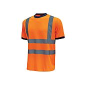 (Lot de 3) T-shirt de travail manches courtes haute visibilité GLITTER - Orange Fluo image