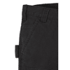 Pantalon de travail stretch double front cotton DUCK - Noir image 1