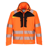 Veste Softshell HV DX4 Orange/Noir image 0