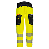 Pantalon de travail stretch DX4 HV Jaune/Noir image