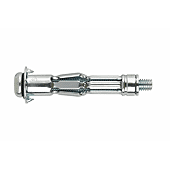 (Lot de boite Ă fenĂȘtre) Cheville Indemoll pour fixation dans matĂ©riaux creux Avec vis Ă tĂȘte bombĂ©e image