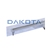 Caniveau de douche Dakua Base Duo - avec grille en acier inox image