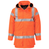 Veste de pluie hi-vis multi lite Bizflame Orange image 0