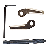 LAME DE RECHANGE ET FORET PILOTE ADJUSTABLE HOLE CUTTER CONSUMABLES image