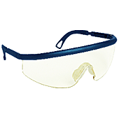 Lot de 10 - Lunettes de protection FIXLUX monture nylon bleu - Incolore AR image