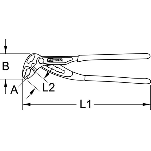Pinces multiprises à verrouillage image