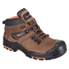 Chaussures de sécurité hautes de randonnée Montana S3 Brun image 0