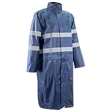 Manteau de travail imperméable RAINET COAT - Bleu marine image