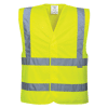 Gilet Haute-Visibilité Baudrier Double Ceinture Jaune image 0
