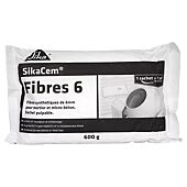 SikaCem Fibres 6 - Fibres pour enduits et mortiers - Blanc image