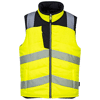 Bodywarmer réversible haute visibilité PW3 Jaune/Noir image 0