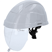 Casque de protection avec écran facial intégré pour électricien image