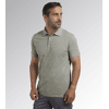 Polo de travail manches courtes ATLAR ORGANIC - Gris Clair image 1