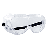 Lot de 10 - Lunettes masques MONOLUX Mont. PVC souple - écran polycarb. image