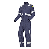 COMBINAISON 2 ZIP COLORADO BLEU MARINE image
